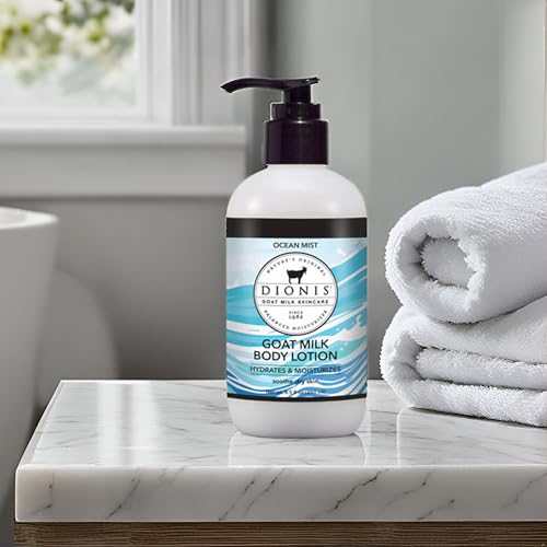 Dionis Goat Milk Body Lotion Ocean Mist 8.5 oz – Hydrating, Non-Greasy Moisturizer