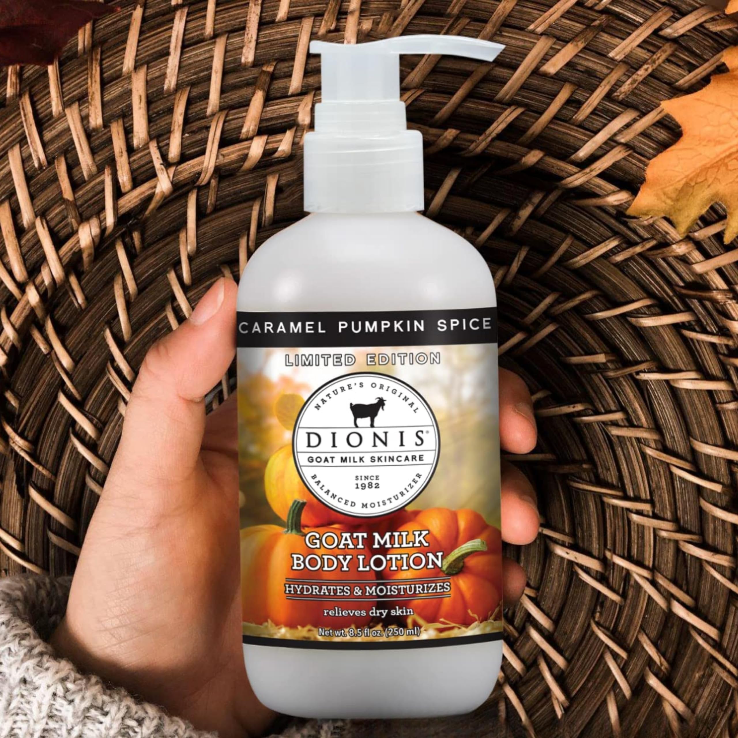 Dionis Goat Milk Body Lotion Caramel Pumpkin Spice 8.5 oz (Pack of 1)