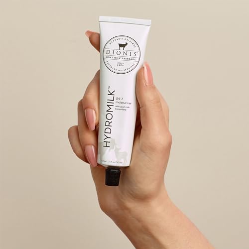 Dionis Hydromilk 24-7 Moisturizer with Goat Milk & Squalane – 1.7 fl oz | Cruelty-Free & Paraben-Free | All Skin Types