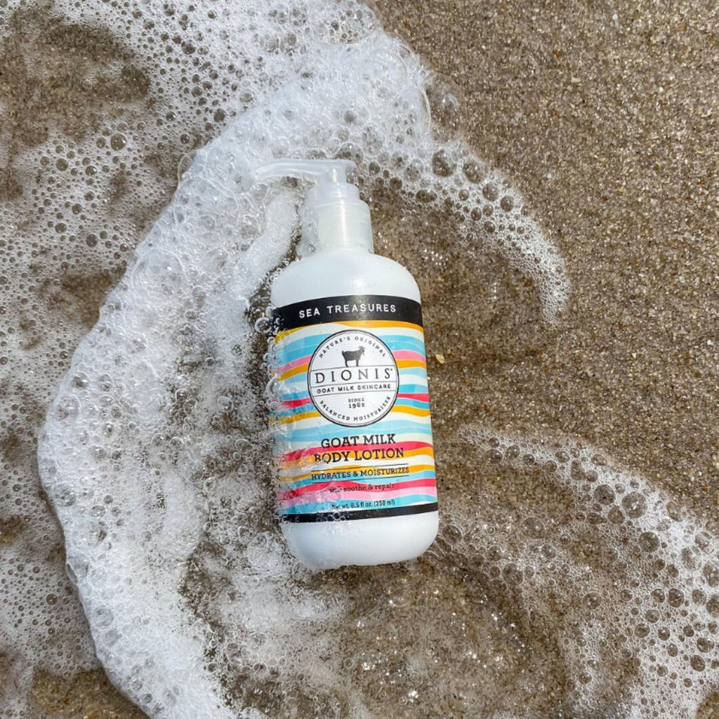Dionis Goat Milk Body Lotion + Refill Gift Set — Sea Treasures, Hydrating & Dermatologist Tested