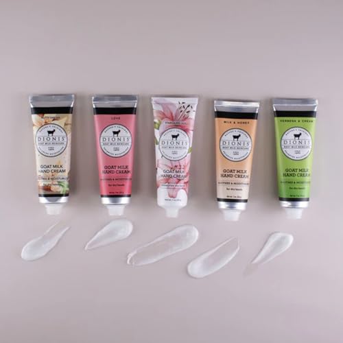 Dionis Goat Milk Hand Cream Inspire Gift Set 2025 – 6 x 1 oz Tubes