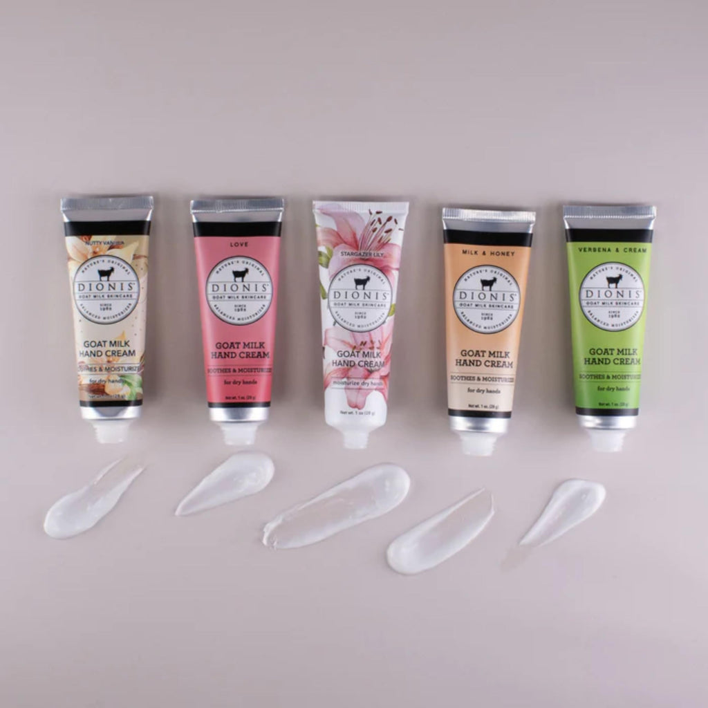 Dionis Goat Milk Hand Cream Inspire 2024 — 6-Pack Gift Set (1 oz Each)