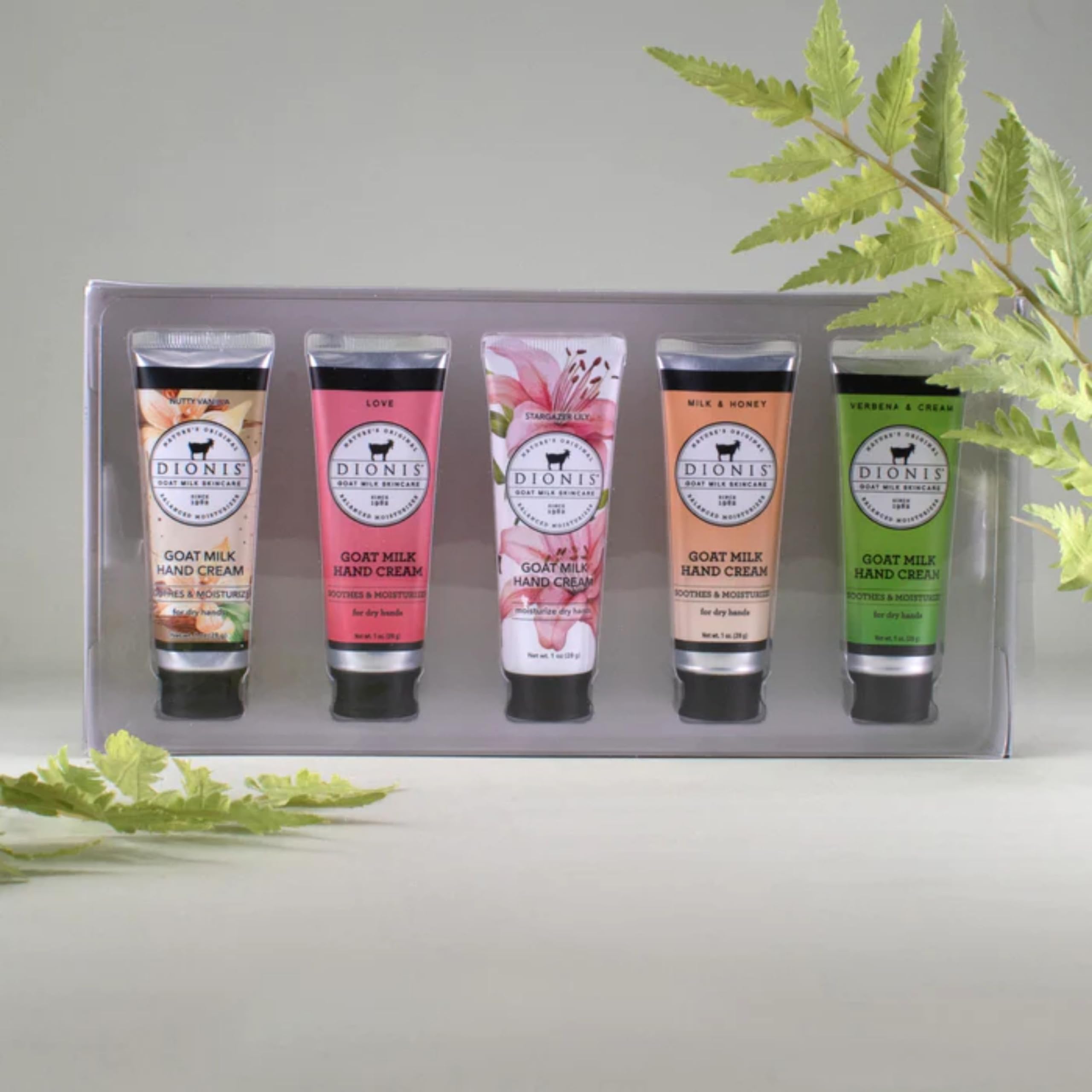 Dionis Goat Milk Hand Cream Inspire 2024 — 6-Pack Gift Set (1 oz Each)