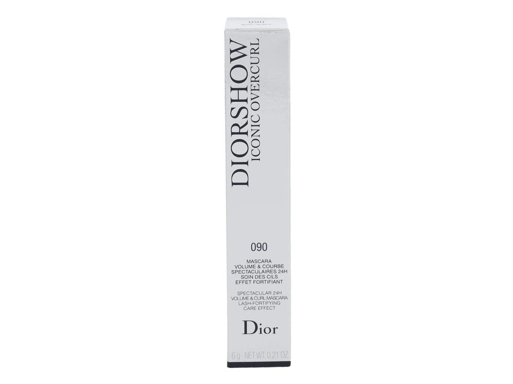 Dior Diorshow Iconic Overcurl Mascara – 24H Volume & Curl #090 Black, 0.21 oz