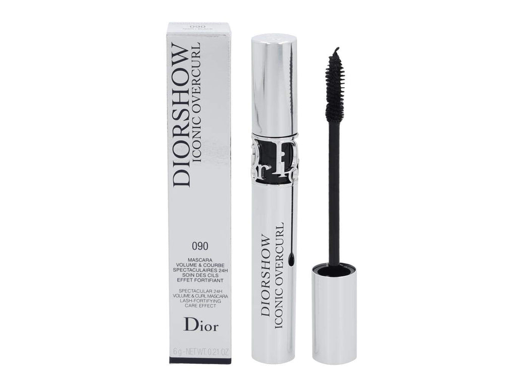 Dior Diorshow Iconic Overcurl Mascara – 24H Volume & Curl #090 Black, 0.21 oz