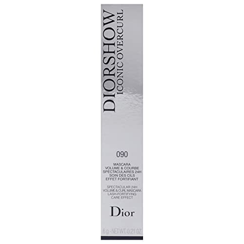 Dior Diorshow Iconic Overcurl Mascara – Curved Brush for Dramatic Lift (0.13 oz)