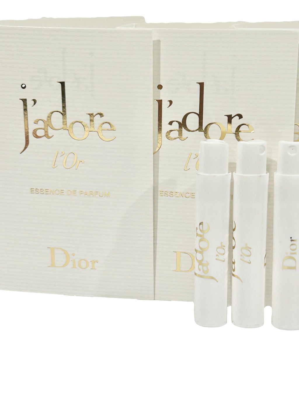 Dior J'adore L'Or Essence De Parfum – 3 x 1ml Travel-Size Samples