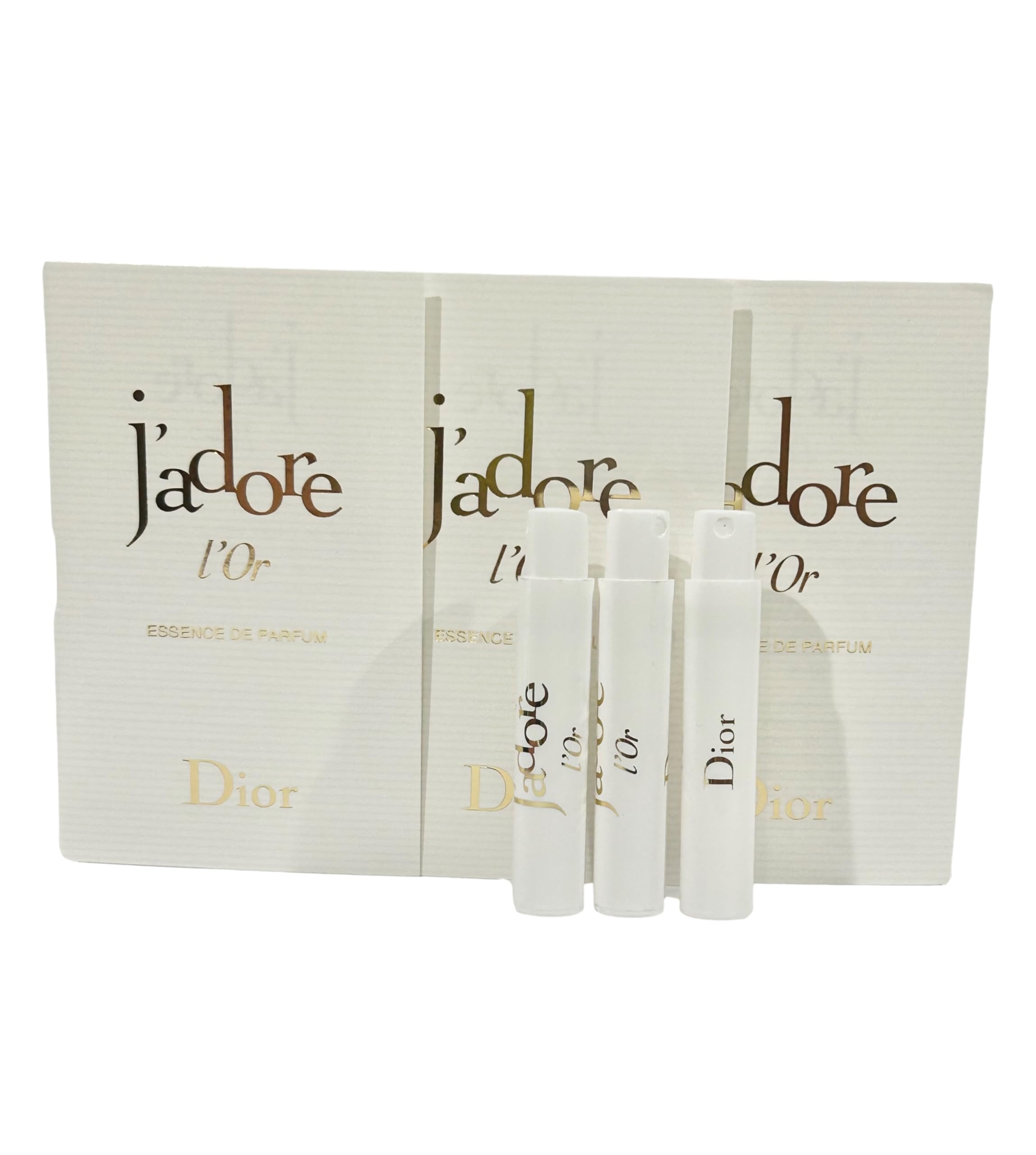 Dior J'adore L'Or Essence De Parfum – 3 x 1ml Travel-Size Samples