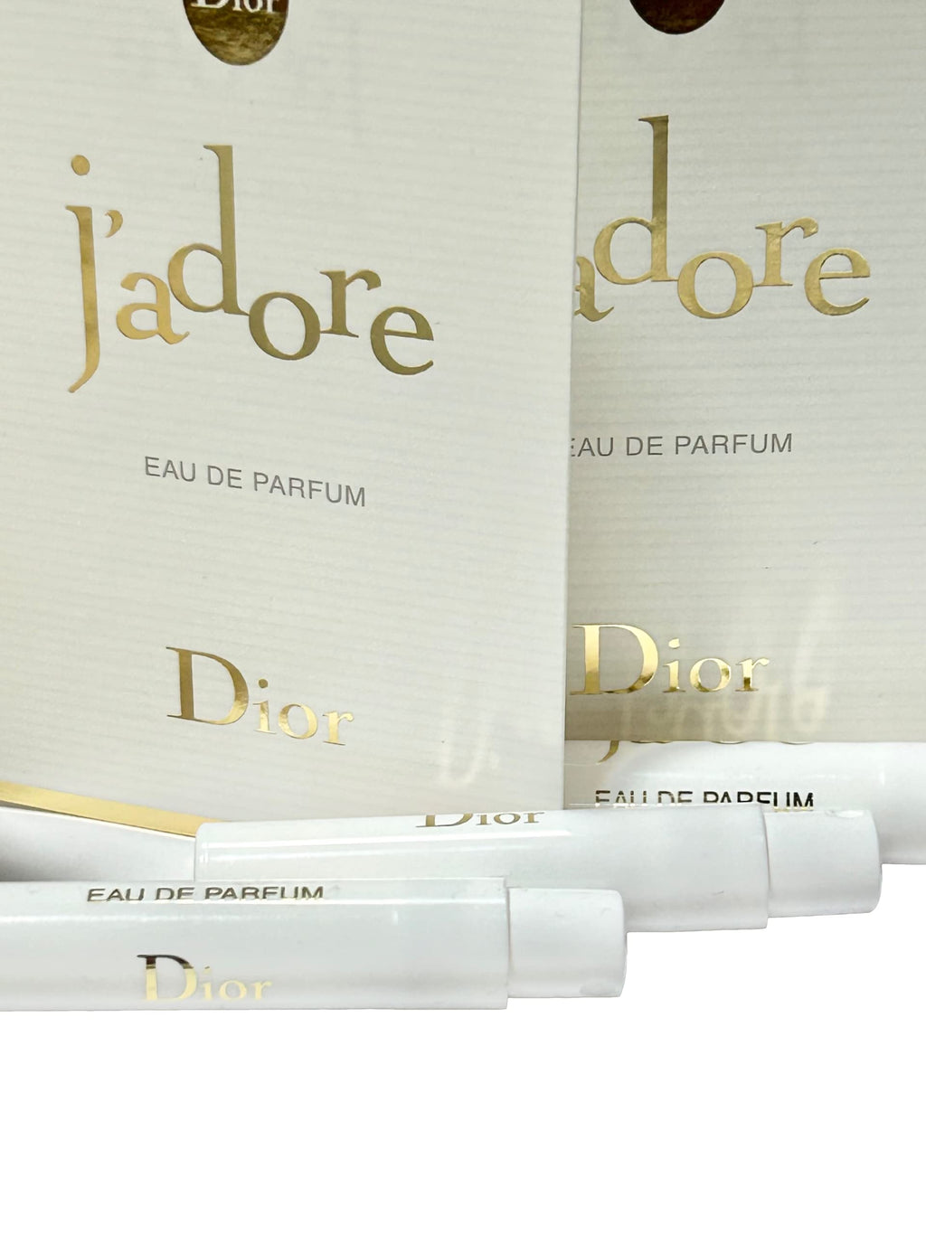 Dior J'adore Sample Set — 3 x 1.2 ml Travel-Size Fragrance Vials