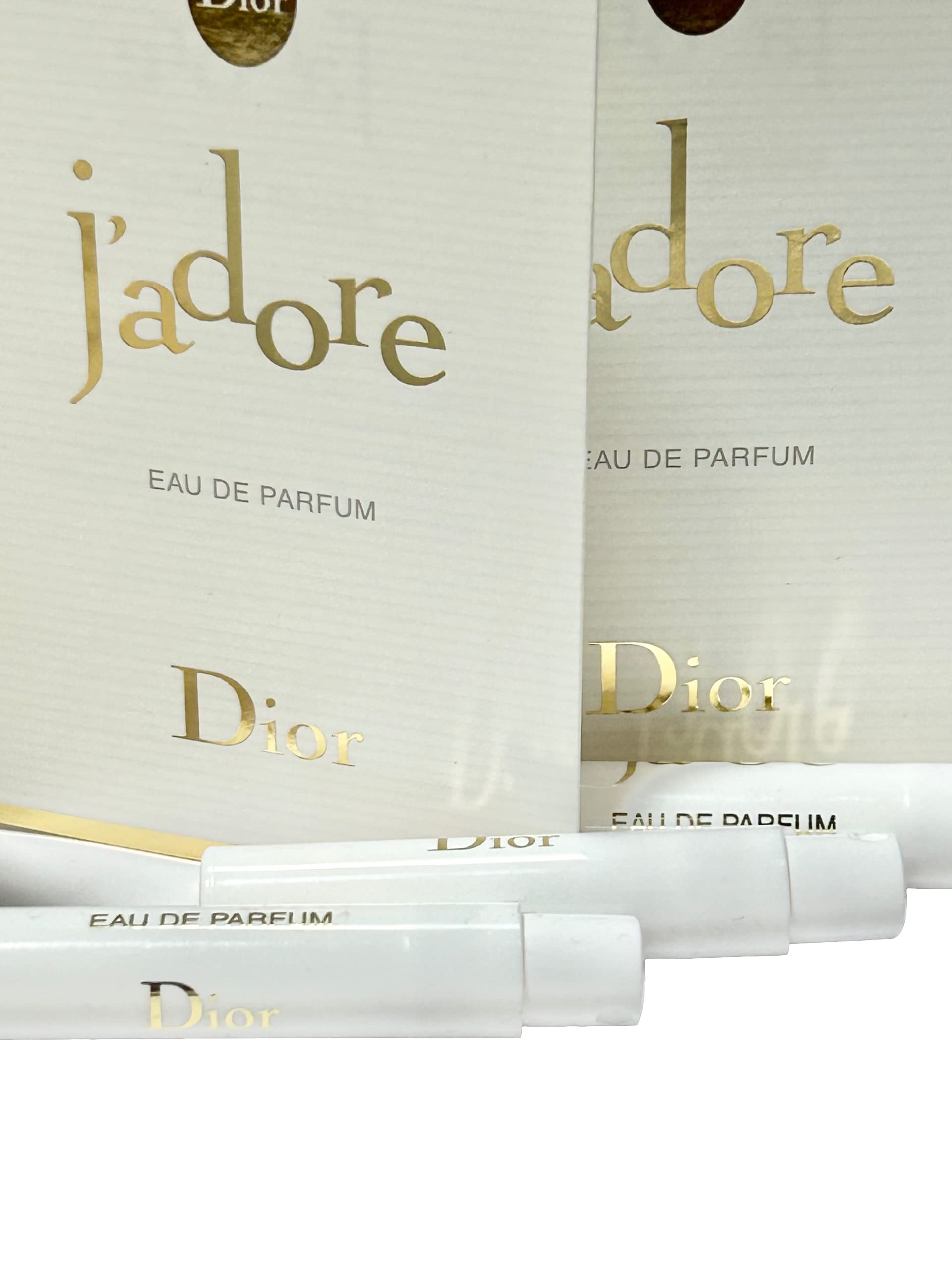 Dior J'adore Sample Set — 3 x 1.2 ml Travel-Size Fragrance Vials