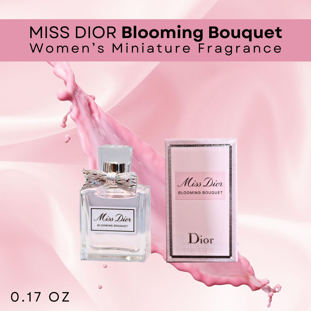 Dior Miss Dior Blooming Bouquet Splash 0.17 oz – Mini Eau de Toilette for Women