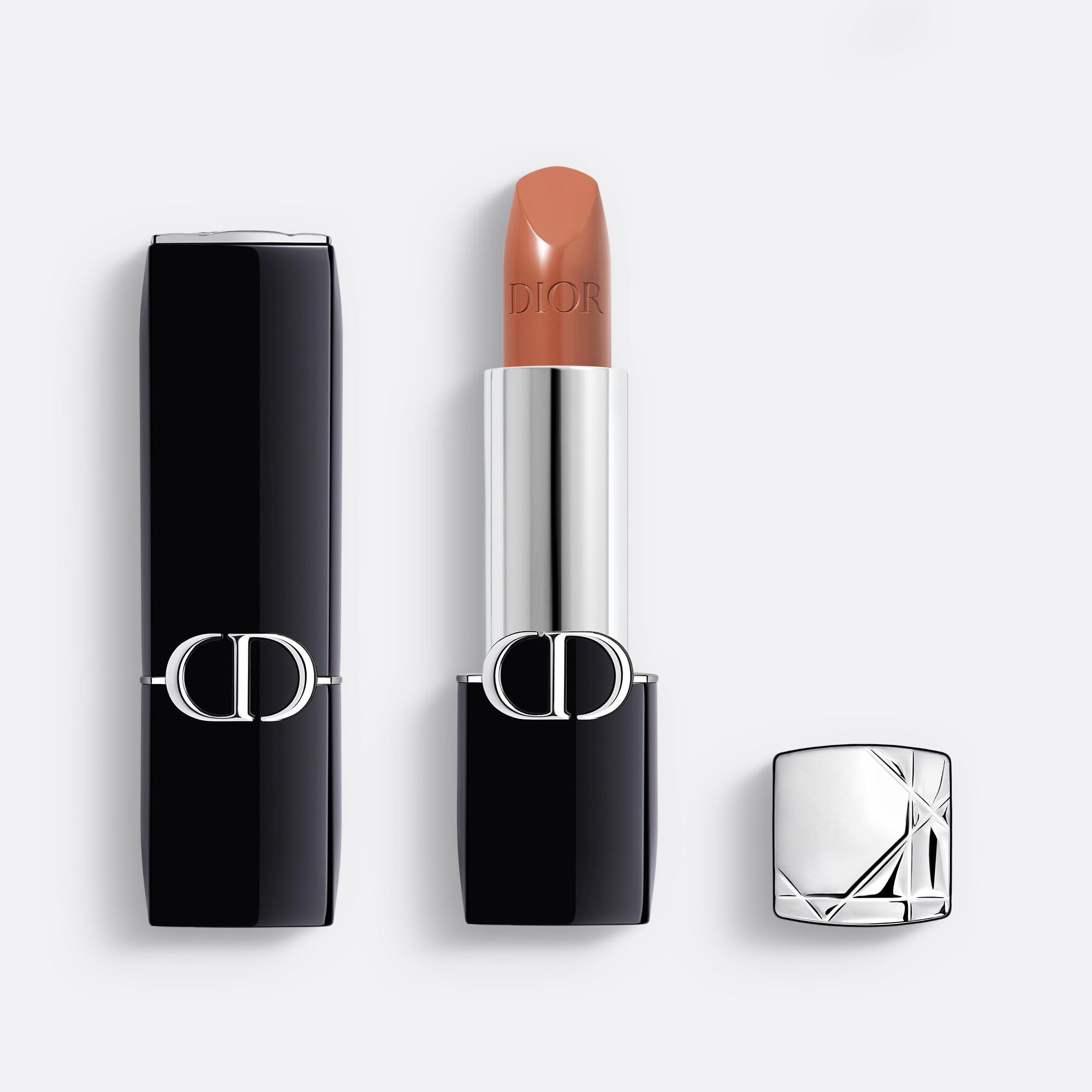 Dior Rouge Couture Lipstick 0.12 oz / 3.5 g – 200 Nude Touch Velvet | Long-Lasting Color & Nourishing Care
