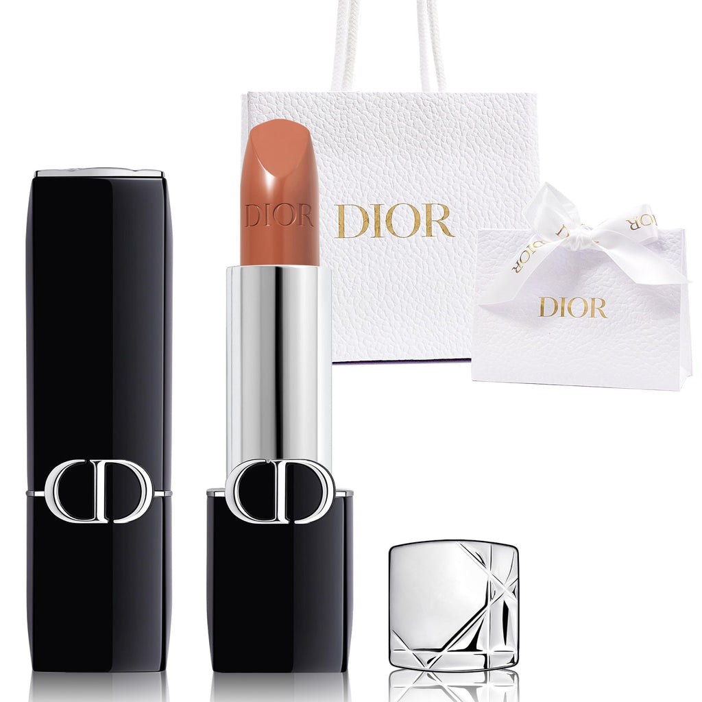 Dior Rouge Couture Lipstick 0.12 oz / 3.5 g – 200 Nude Touch Velvet | Long-Lasting Color & Nourishing Care