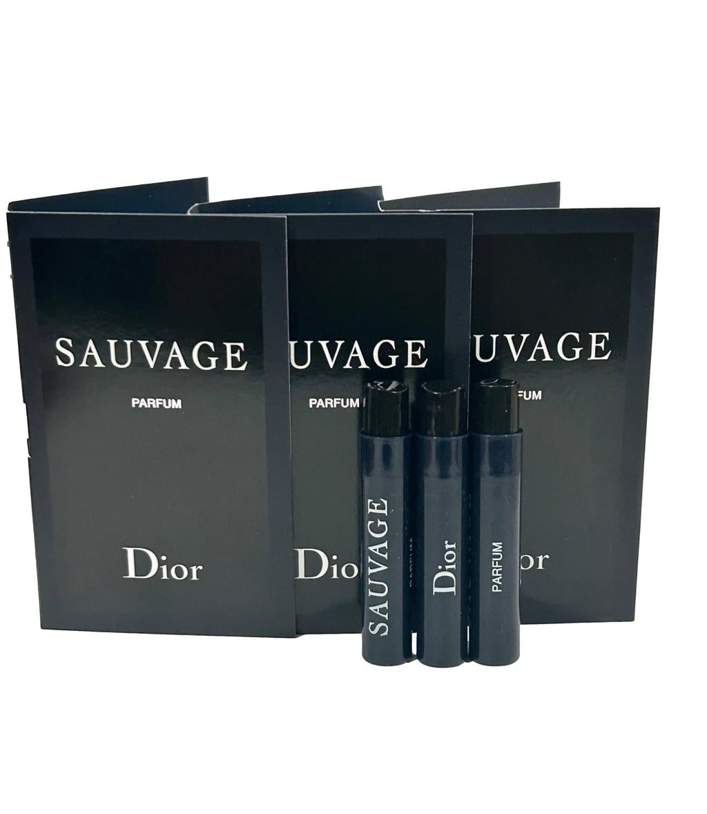Dior Sauvage Men Sample Perfume Parfum Vials – 3 x 1ml (0.03 oz)