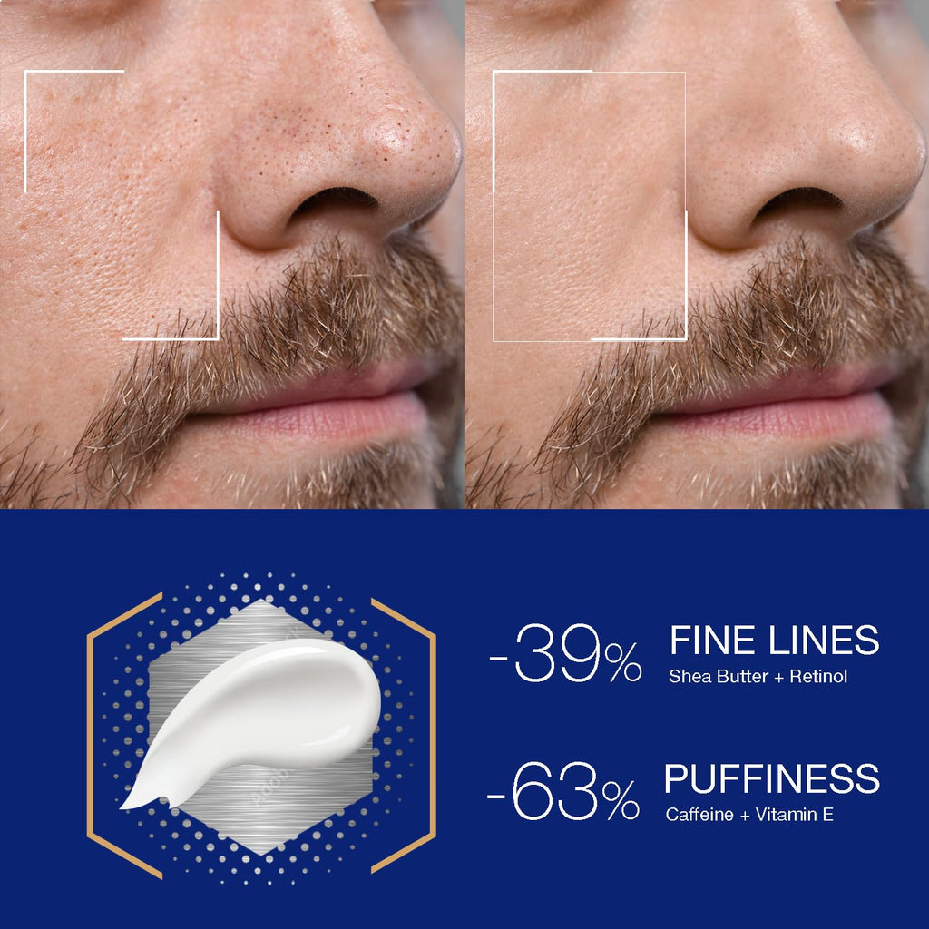 DIPSEVEN 6-in-1 Face Cream for Men – Anti-Aging Moisturizer with Peptides, Hyaluronic Acid & Squalane