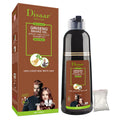 DISAAR Beauty Speedy Hair Color Shampoo – 100% Gray Coverage, Natural Brown, 400 ml
