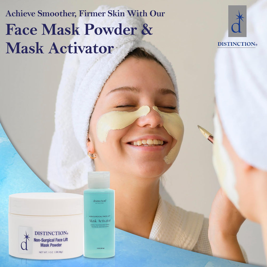 Distinction Face Mask Activator with AHA – Lightweight Gel for Exfoliation & Skin Prep (2 oz)