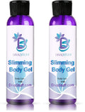 Diva Stuff Slimming Gel Cream for Waist & Thigh Trainers - 4 oz x 2