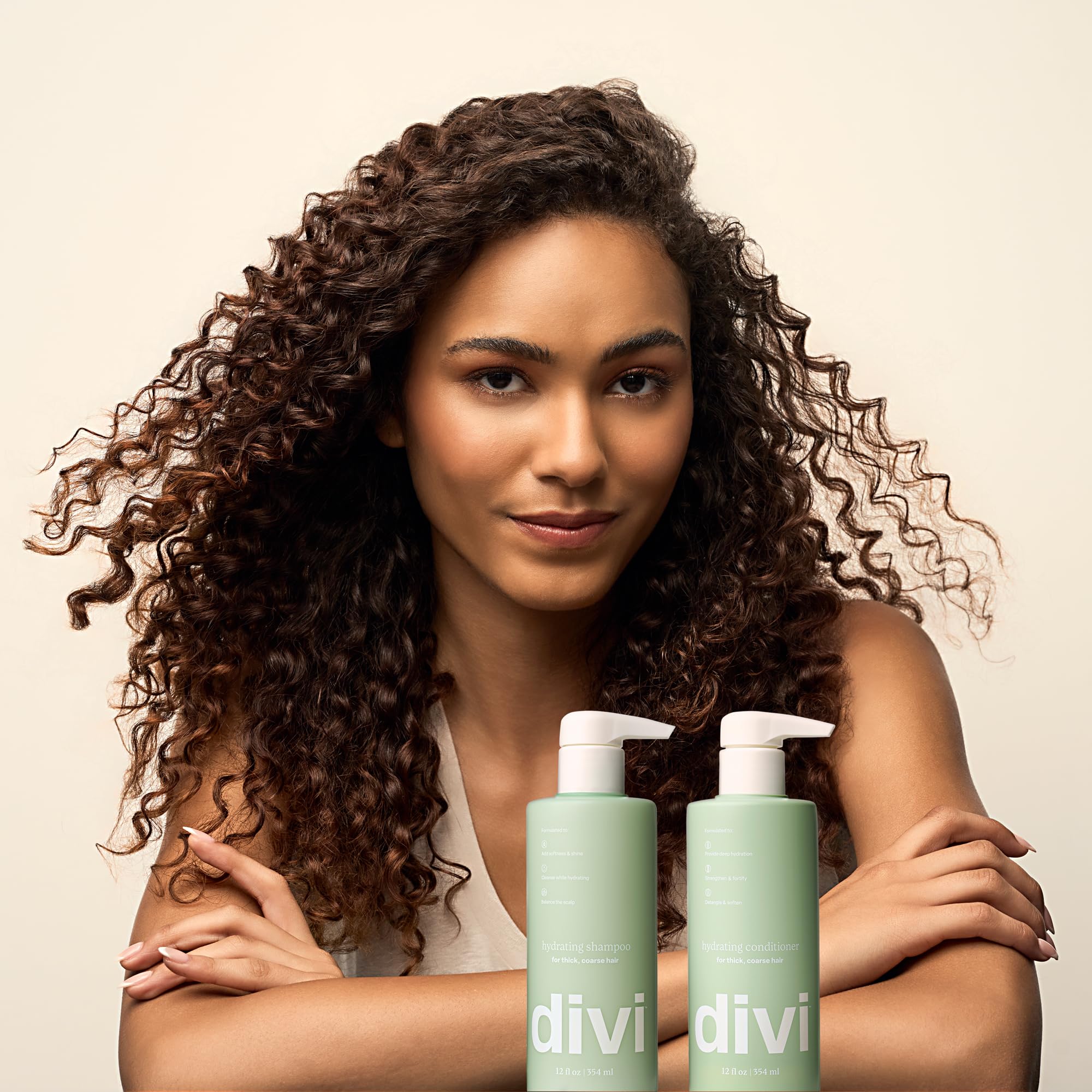 Divi Hydrating Shampoo & Conditioner – Deep Moisture for Thick Hair