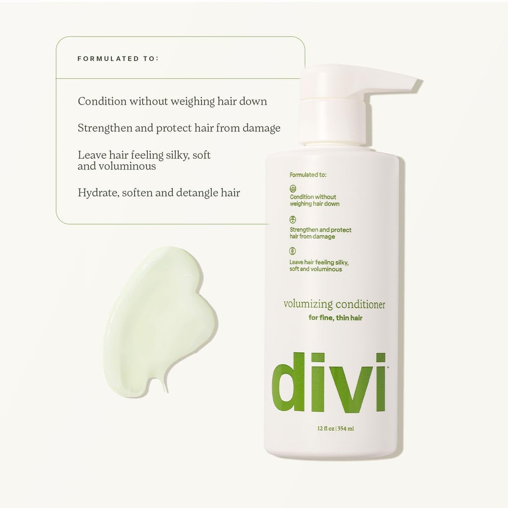 Divi Wash Day Essentials: Volumizing Shampoo, Conditioner & Leave-In (3-Piece Set)