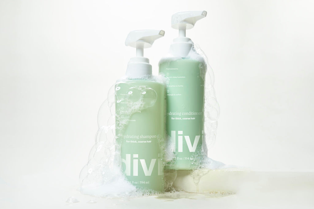 Divi Hydrating Shampoo & Conditioner – Deep Moisture for Thick Hair