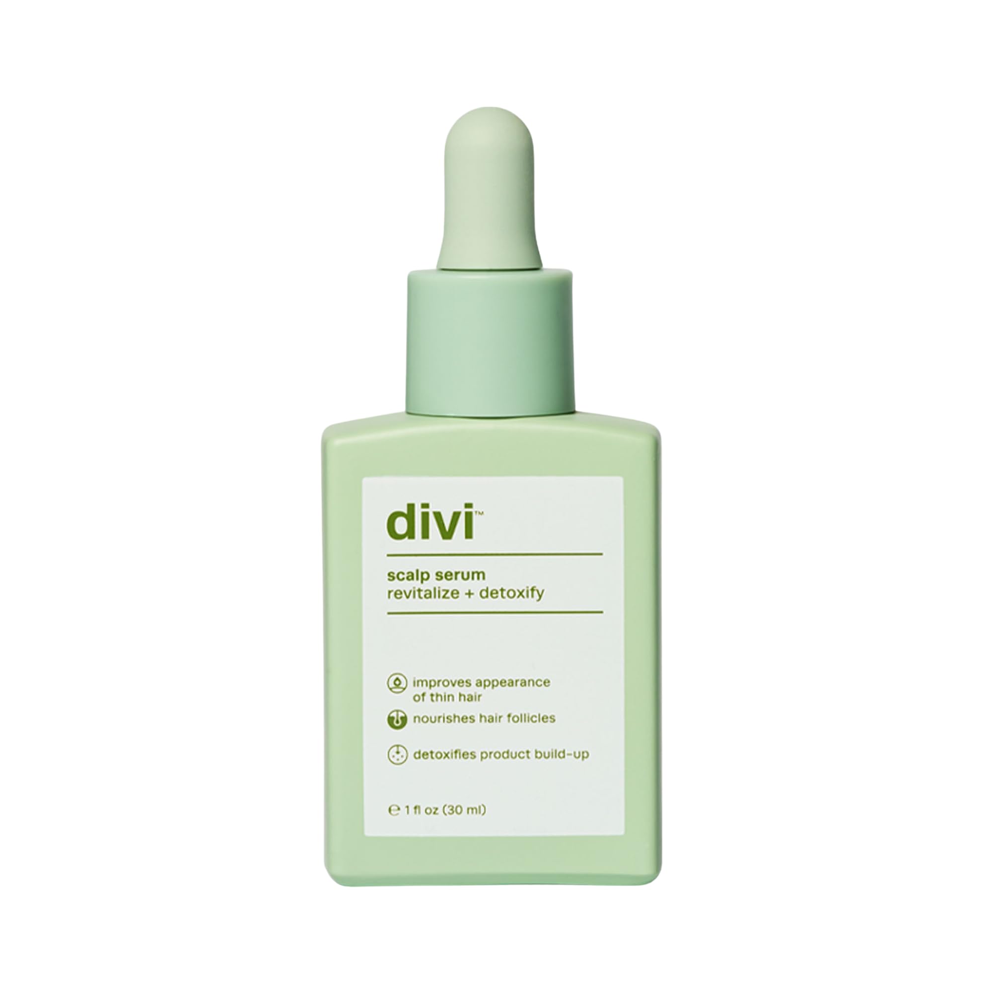 Divi Scalp Serum for Thinning Hair, 30ml — Clinically Tested, Nourishing Formula with Amino Acids, Caffeine & Rosemary Oil