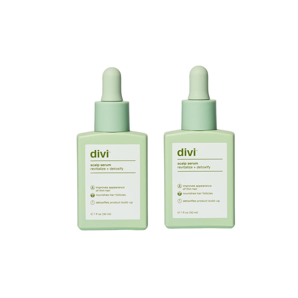 Divi Scalp Serum for Thinning Hair, 2-Pack, 30ml – Clinically Tested with Caffeine & Rosemary