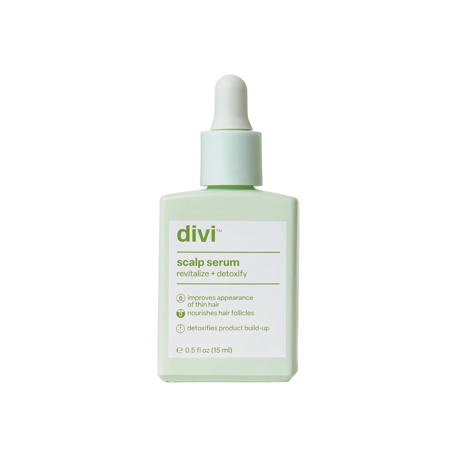 Divi Scalp Serum for Thinning Hair, 15ml – Clinically Tested Nourishing Formula with Amino Acids, Caffeine & Rosemary Oil