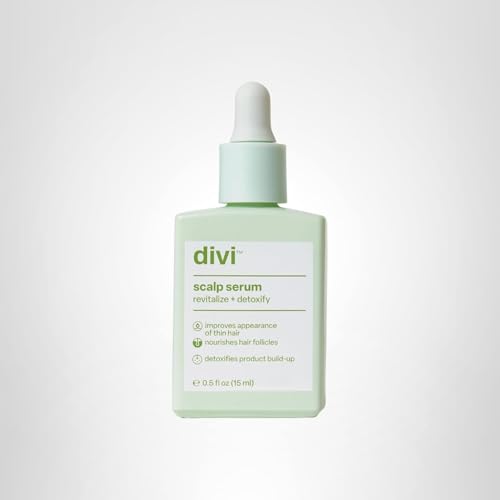 Divi Scalp Serum for Thinning Hair, 15ml – Clinically Tested Nourishing Formula with Amino Acids, Caffeine & Rosemary Oil