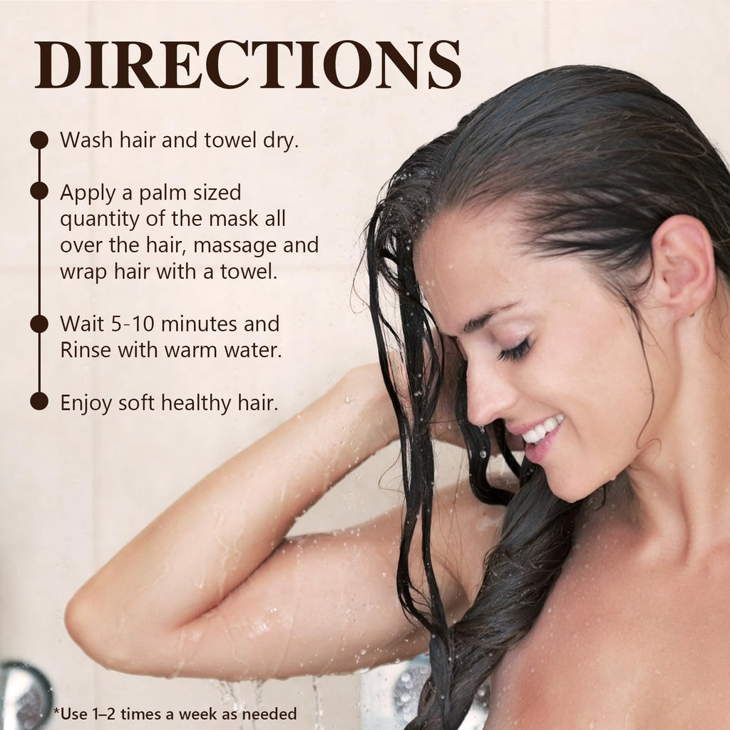Dmsky 2 Pack Hair Mask for Damaged Hair – Collagen & Keratin Deep Conditioning