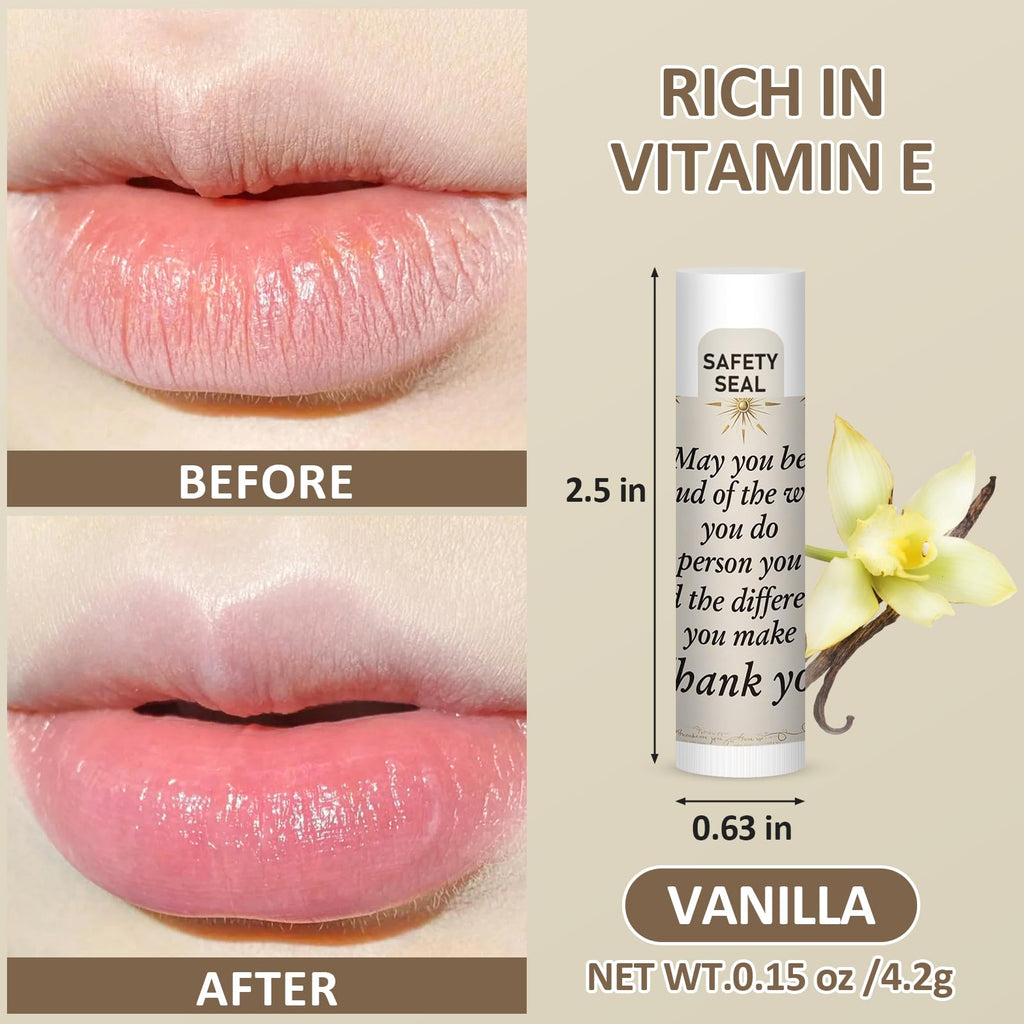 Dmsky Lip Balm 60 Pack - Bulk Employee & Volunteer Appreciation Gifts