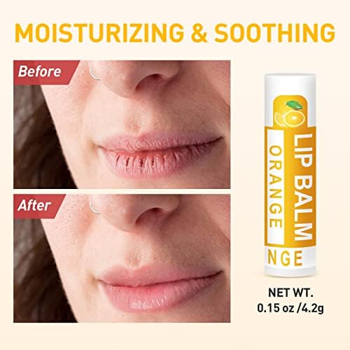 DMSKY Lip Balm Bulk Pack — 120-Count, 12 Flavors, Vitamin E & Coconut Oil