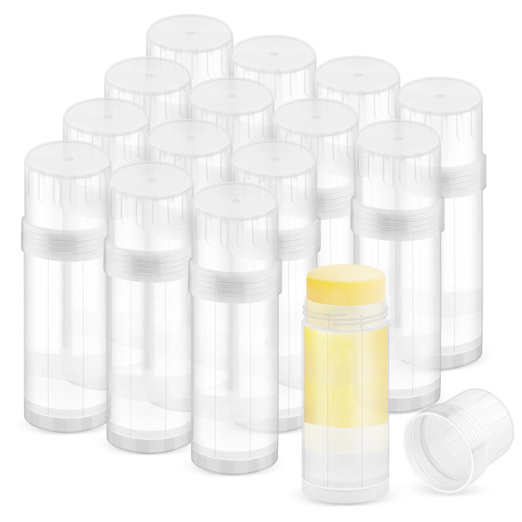 DMuuuDM 15 Pack Empty Deodorant Containers – Twist-Up 2 oz/60 ml Tubes