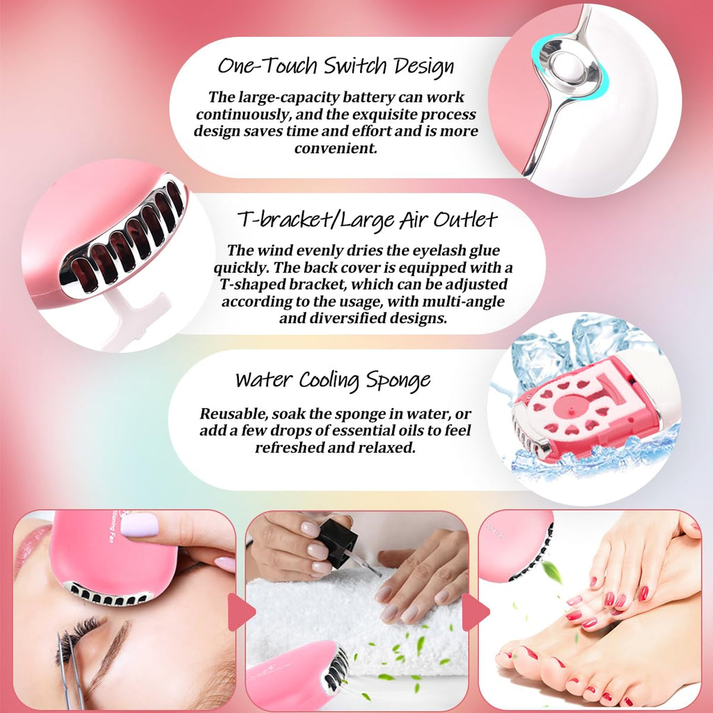 DNSGOOR DIY Lash Extension Kit – 280 Lashes, Bond & Seal, Cleanser, USB Lash Fan