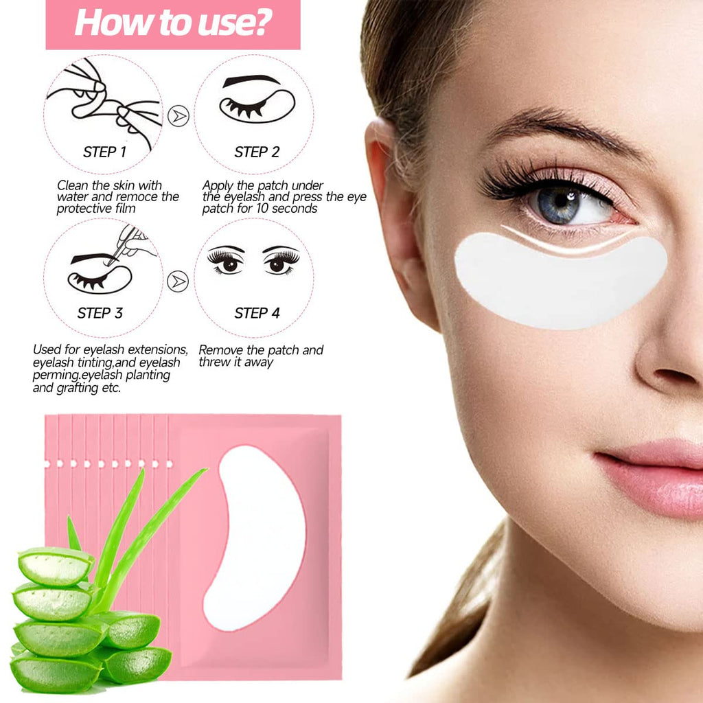 DNSGOOR Lash Extension Training Kit – Mannequin Head, USB Fan, Glue & Cleaner