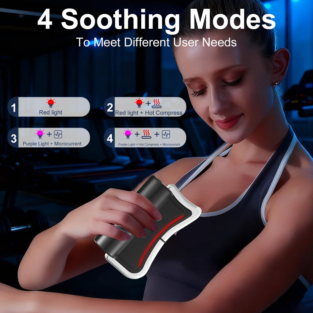 DOCEPERT Heated Muscle Scraper Tool – 2025 Upgraded Electric Gua Sha for Full-Body Massage, Light Care & Portable Self-Care