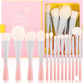 Docolor 14-Piece Premium Synthetic Makeup Brush Set – Cruelty-Free, Eye & Face