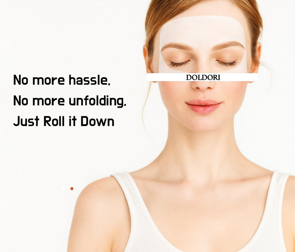 DOLDORI Roll Face Mask Sheet Elec Derma | Korean Deep Hydrating Collagen Hydrogel Mask