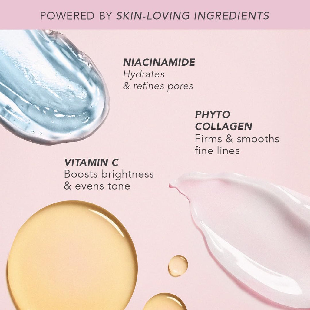 Doll 10 NO TCE Liquid Filter – Deep/Rich CC Cream & Skin Tint, Lightweight Foundation, Pore Blur, Vegan Clean Makeup, 30 Day Supply