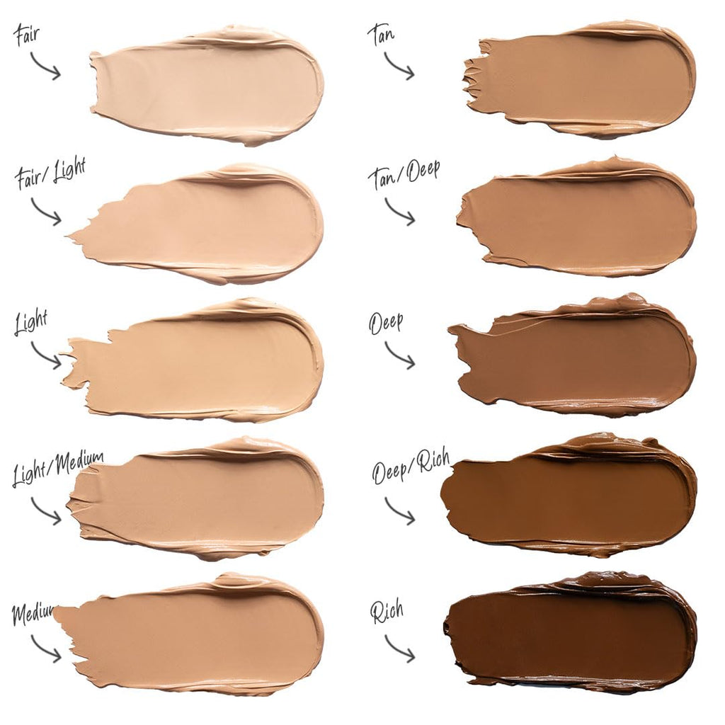 Doll 10 NO TCE Liquid Filter – CC Cream & Lightweight Skin Tint (Tan/Deep) | Vegan, Clean Makeup