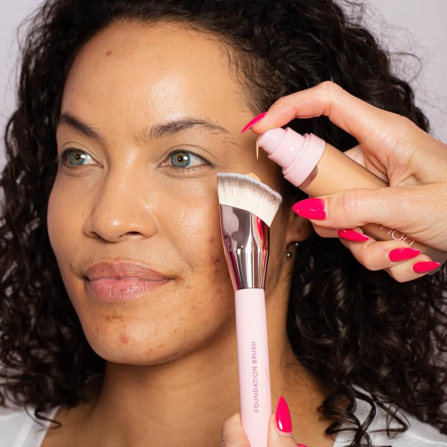 DOLL 10 NO T.C.E. Super Coverage Serum – Hydrating Full Coverage Foundation for Mature Skin, Clean Vegan Cruelty-Free