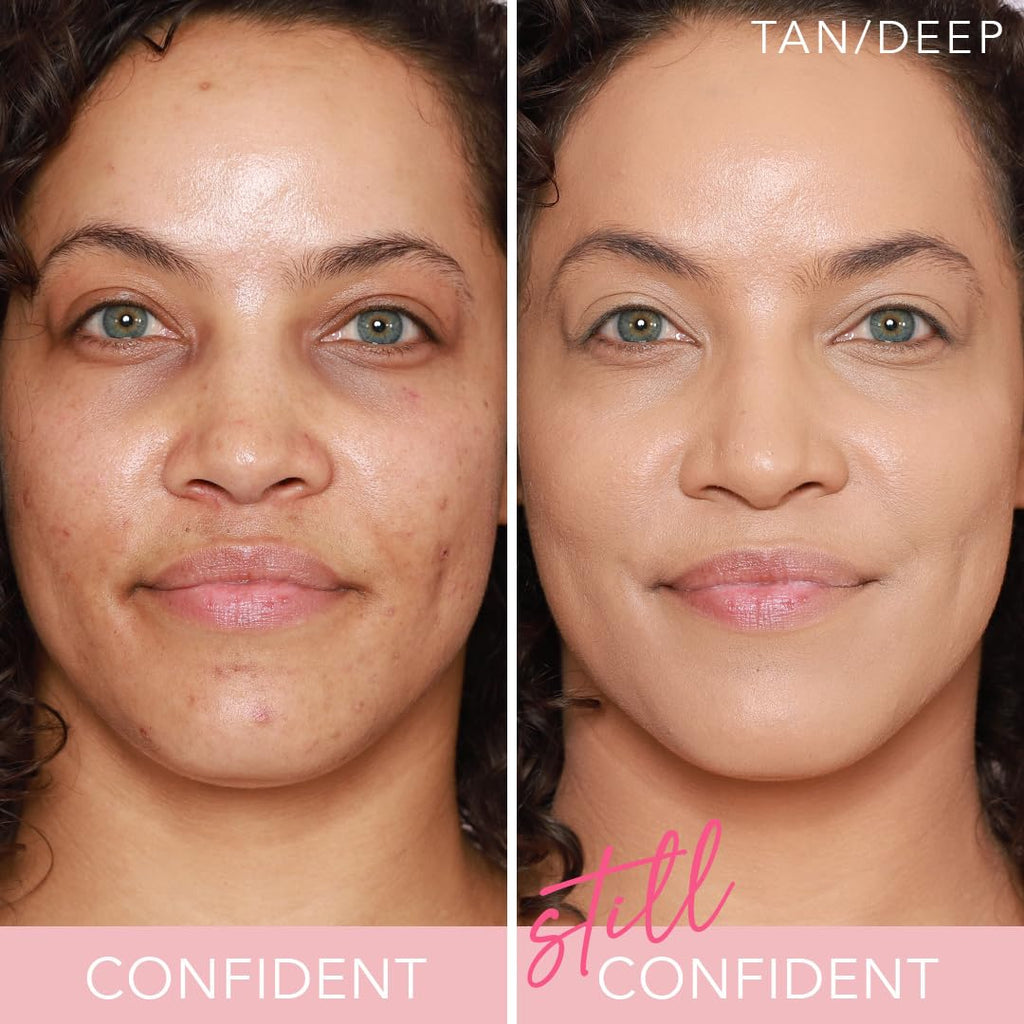 DOLL 10 NO T.C.E This Covers Everything Super Coverage Serum Makeup with Peptides (Deep/Rich)