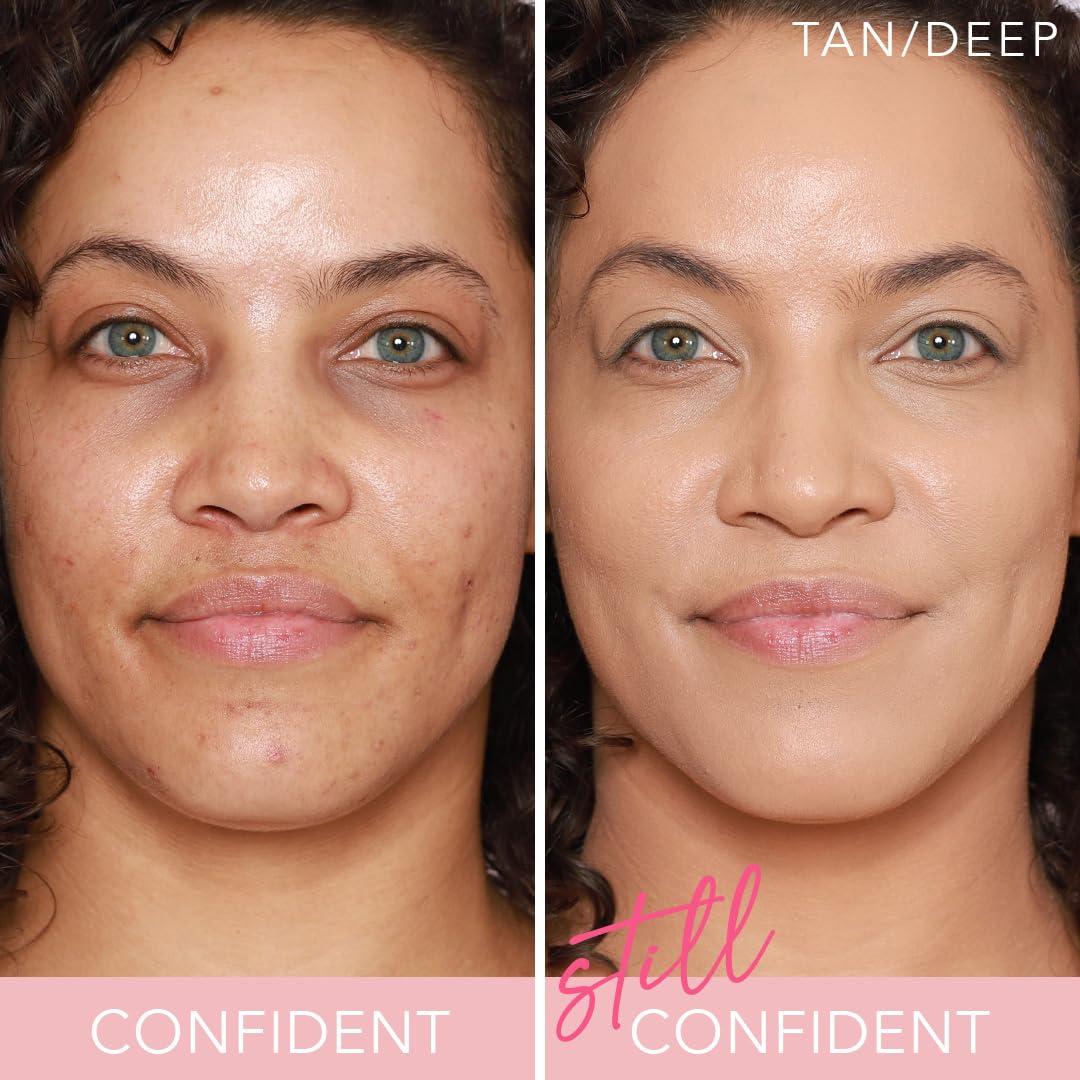 DOLL 10 NO T.C.E This Covers Everything Super Coverage Serum Makeup with Peptides (Deep/Rich)