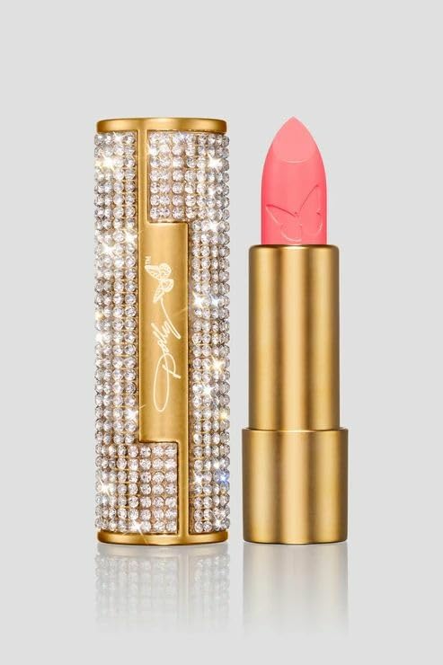 Dolly Beauty Heaven's Kiss Lipstick - Hydrating Satin Finish, Vegan & Paraben Free