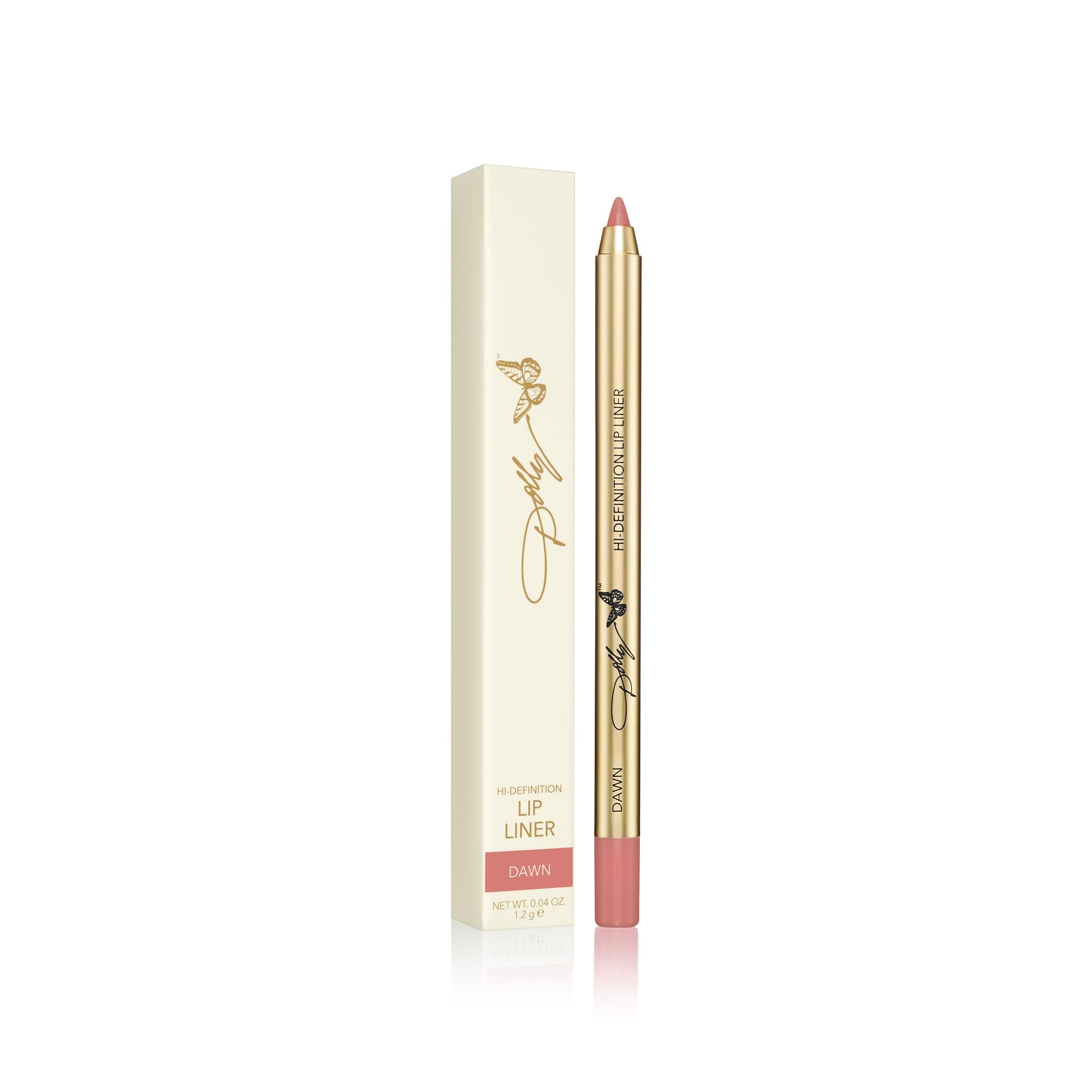 Dolly Beauty Hi-Definition Lip Liner (Dawn) – All-Day Demi-Matte, Vegan & Paraben-Free | SCENT BEAUTY