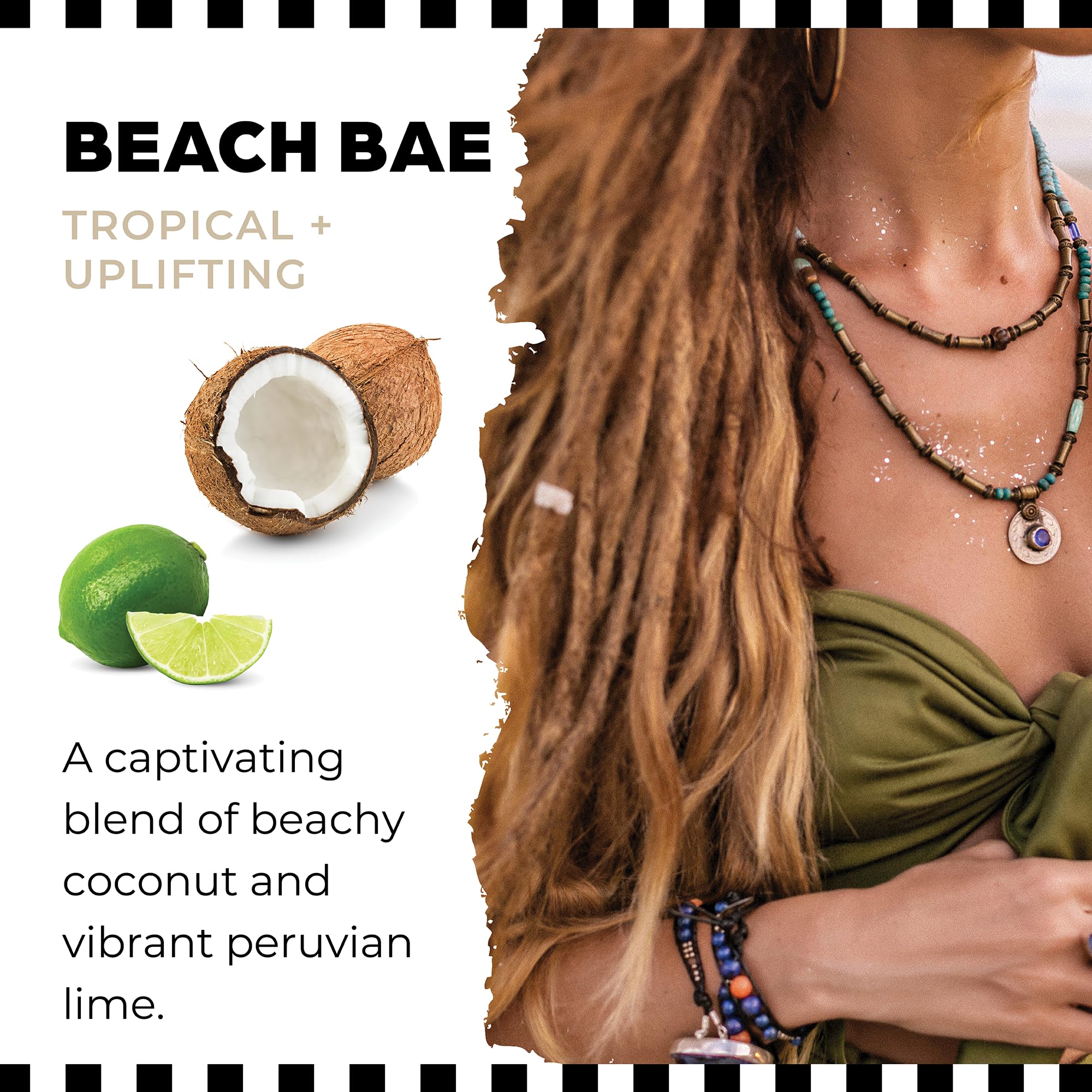 Dollylocks Sea Salt Texture Spray – Coconut Lime | Plant-Based, Residue-Free for Locs