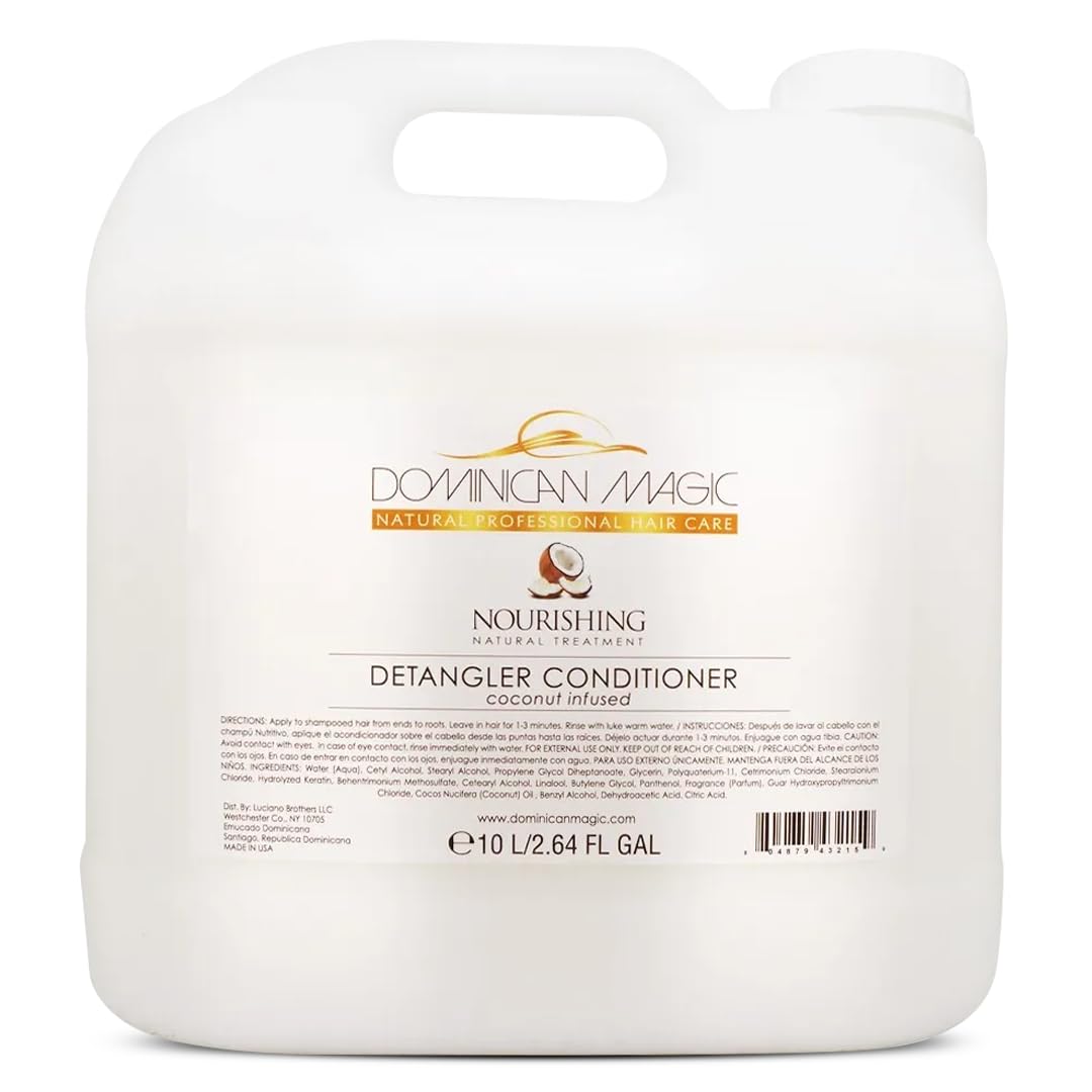 Dominican Magic Detangler Conditioner Coconut Infused 2.6-oz — Silky, Tangled-Free Hair