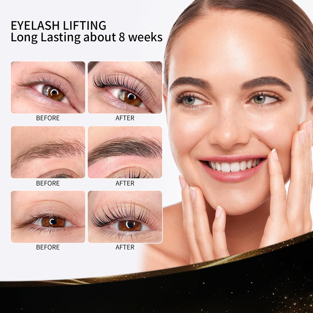 DONG RHYME Lash Lift Kit – Salon-Grade 2-in-1 Lash & Brow Lamination