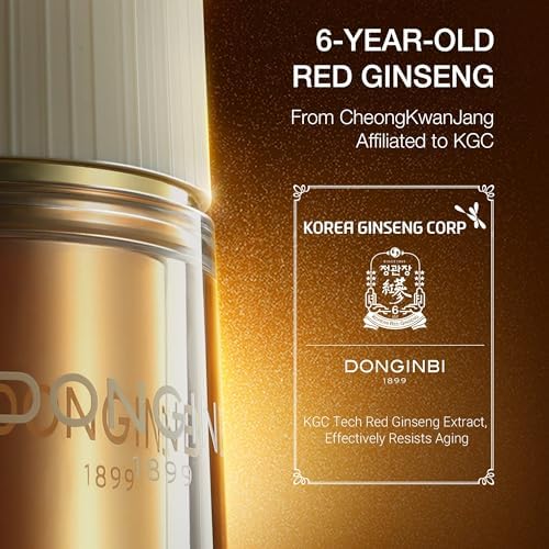 Donginbi Red Ginseng Power Repair Set – Hydrating Toner, Collagen Essence & Firming Oil
