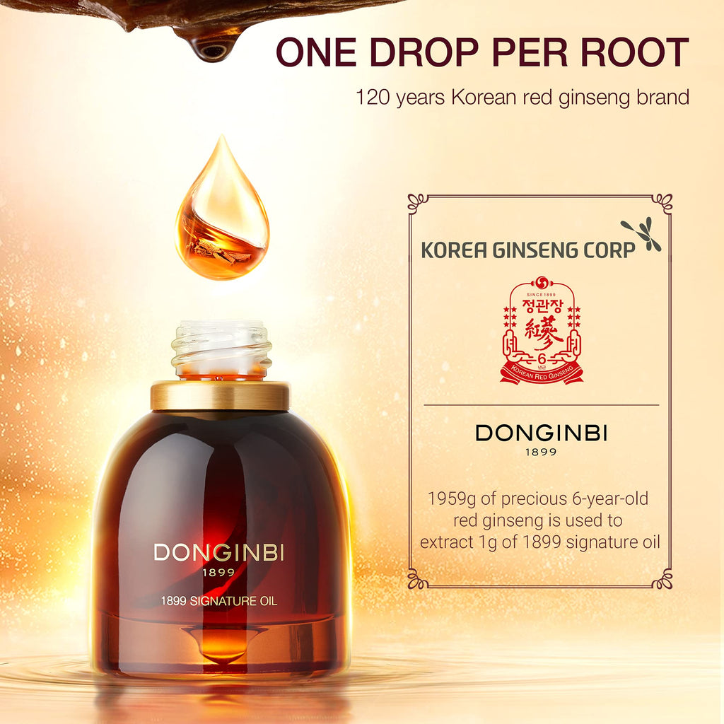 Donginbi 1899 Signature Oil – Skin Barrier Repair & Firming Face Oil for Sensitive Skin | 0.88 fl oz / 25 ml